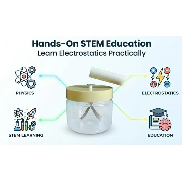 Electroscope_Science_Project_Working_Model_Leaf_Electrostatics_Electricity_STEM_Educational_DIY_Kit_for_School_Kids_Students_Science_Exhibition_Physics_Lab_Experiment_Class_6–12