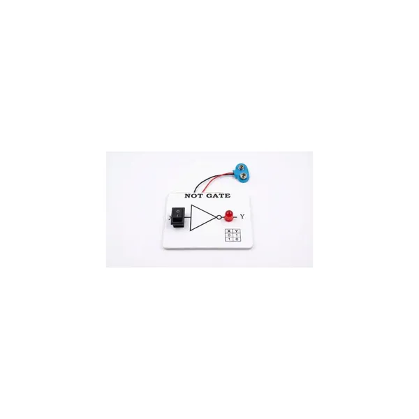 School_Science_Project_Working_Model_Logic_NOT_Gate_Experiment_for_Digital_Electronics_STEM_Learning_Kit_with_Truth_Table_for_Class_12_Students