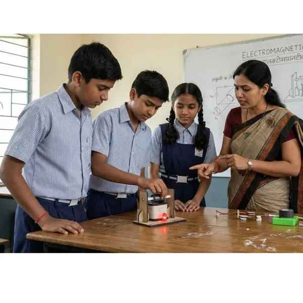 Faraday's_Law_of_Electromagnetic_Induction_Physics_Project_Class_12_STEM_Learning_Science_Working_Model_for_School_Kids