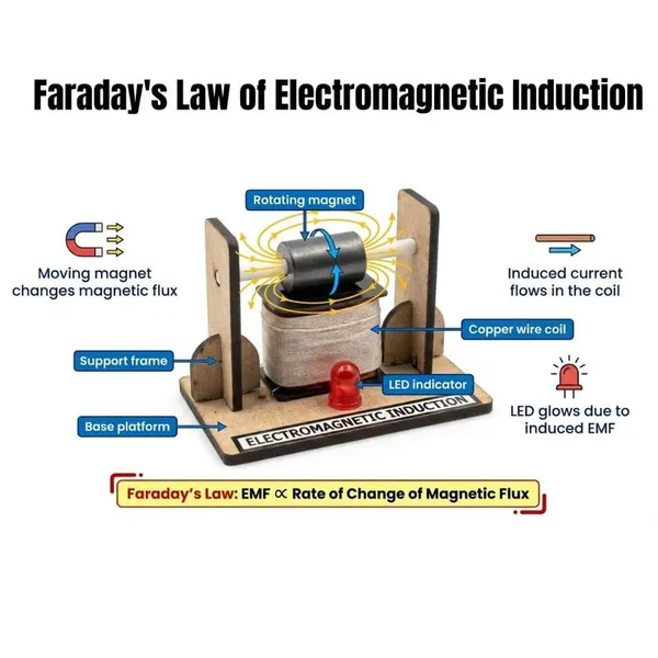 Faraday's_Law_of_Electromagnetic_Induction_Physics_Project_Class_12_STEM_Learning_Science_Working_Model_for_School_Kids