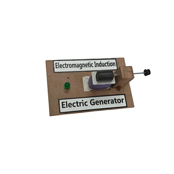 Faraday's_Law_of_Electromagnetic_Induction_Physics_Project_Class_12_Science_Working_Model_Electric_Generator_AC_DC_for_School_Students