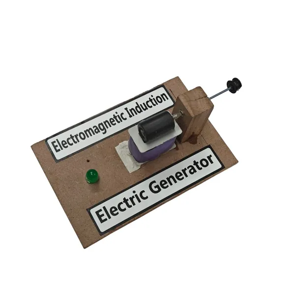 Faraday's_Law_of_Electromagnetic_Induction_Physics_Project_Class_12_Science_Working_Model_Electric_Generator_AC_DC_for_School_Students