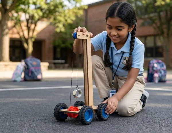 Gravity_Powered_Car_Science_Project_Kit_with_Pulley_Weight_Mechanism,_Physics_Working_Model,_STEM_Experiment_Educational_Learning_Activity_for_School_Exhibition,_Science_Kids_Students