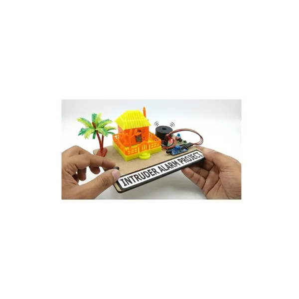 IR_Sensor_Based_Intruder_Alarm_Security_System_Physics_Working_Model_Experiment_Kit_STEM_Science_Education_Project_for_Class_9_to_12_School_Students_&_Kids
