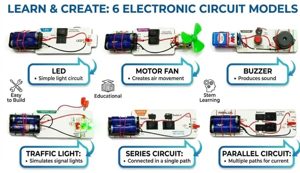 Kids_DIY_Electronics_Circuit_Kit_STEM_Learning_Educational_Science_Project_Set_with_Motor_Buzzer_Traffic_Light_Series_Parallel_Experiments_School_Exhibition_Toy_Class_6–12