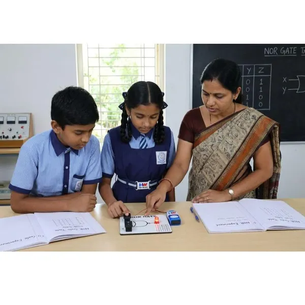 Logic_NOR_Gate_Experiment_Working_Model_for_School_Science_Project_Digital_Electronics_STEM_Learning_Kit_with_Truth_Table_Class_12_Students