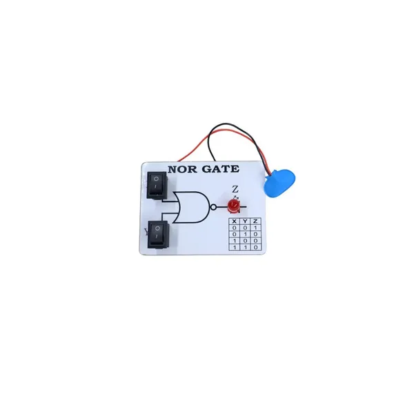 Logic_NOR_Gate_Experiment_Working_Model_for_School_Science_Project_Digital_Electronics_STEM_Learning_Kit_with_Truth_Table_Class_12_Students