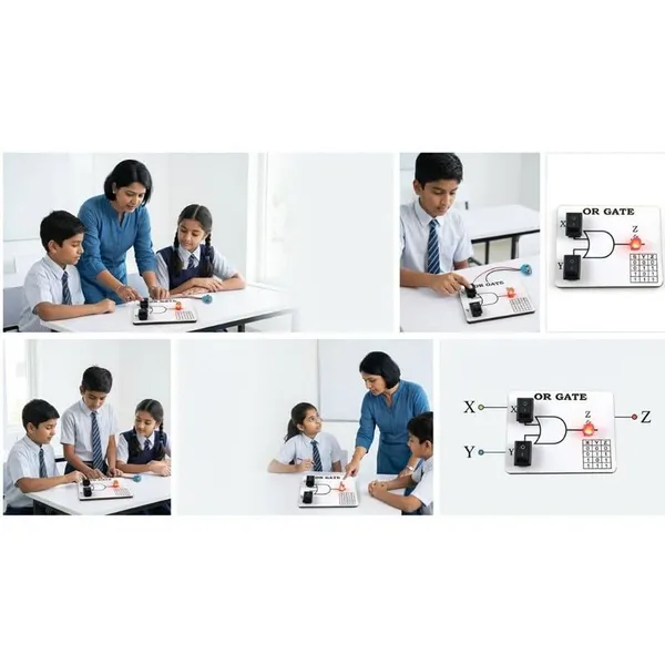 Logic_OR_Gate_School_Science_Project_Experiment_Working_Model_for_Digital_Electronics_with_Truth_Table_STEM_Learning_Kit_Class_12_Students