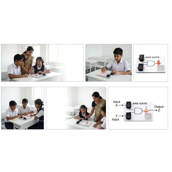 Logic_and_Gate_Experiment_Working_Model_for_School_Science_Project_Digital_Electronics_STEM_Learning_Kit_with_Truth_Table_Class_12_Students