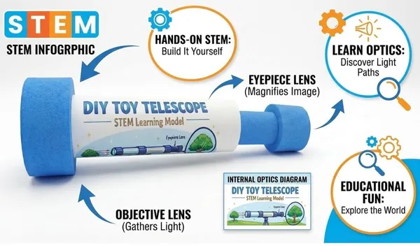 Mini_Monocular_Telescope_DIY_School_Science_Project_STEM_Learning_Educational_Optics_Experiment_Kit_for_Kids_Students_Lab_Activity_Working_Model_Toy