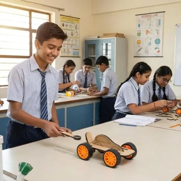 Readymade_DIY_Magnetic_Toy_Car_STEM_Science_Project_Kit_Educational_Experiment_Physics_Working_Model_Demonstrating_Magnetic_Force_and_Repulsion_for_School_Kids_and_Students