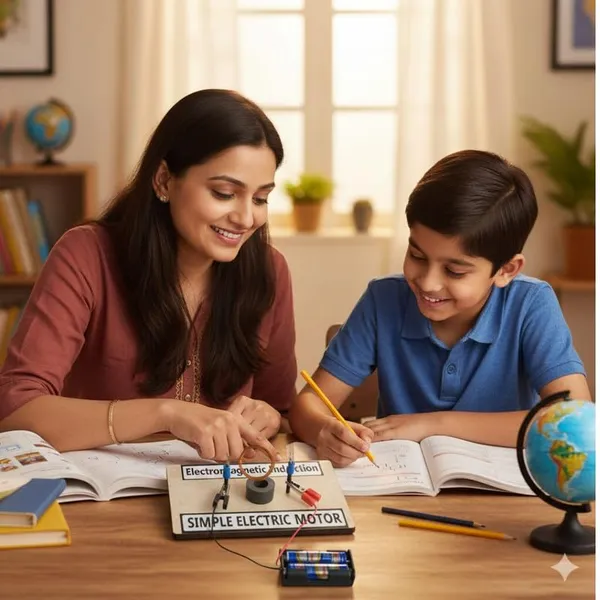 Readymade_Faraday’s_Law_of_Electromagnetic_Induction_Physics_Science_Project_Kit_Simple_Magnet_Electric_Motor_Experiment_Working_Model_for_Class_12_Students_and_School_Kids