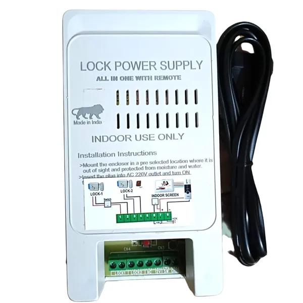 Relay_Power_Supply_for_Electronic_Door_Lock
