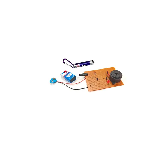 Laser_Security_Alarm_Science_Project_Working_Model_for_Class_10,_Class_12_Science_Students