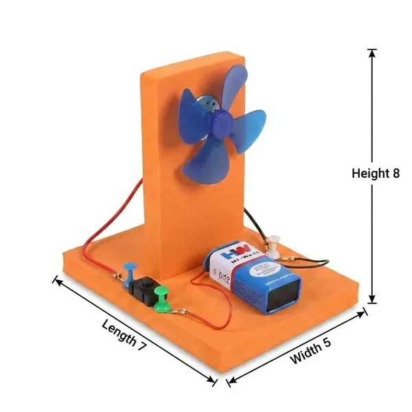 STEM_DIY_Windmill_Working_Model_Science_Project_Kit_for_Kids_School_Physics_Exhibition_Activity