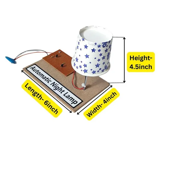 STEM_Physics_Science_Project_–_DIY_Kit_for_Automatic_Night_Lamp_ON_Off_Working_Model_Using_LDR_Sensor_and_Transistor_for_School_Kids_and_Class_12_Students