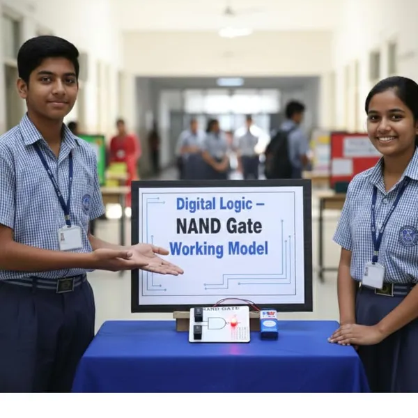 School_Science_Project_Working_Model_Logic_NAND_Gate_Experiment_for_Digital_Electronics_STEM_Learning_Kit_with_Truth_Table_for_Class_12_Students