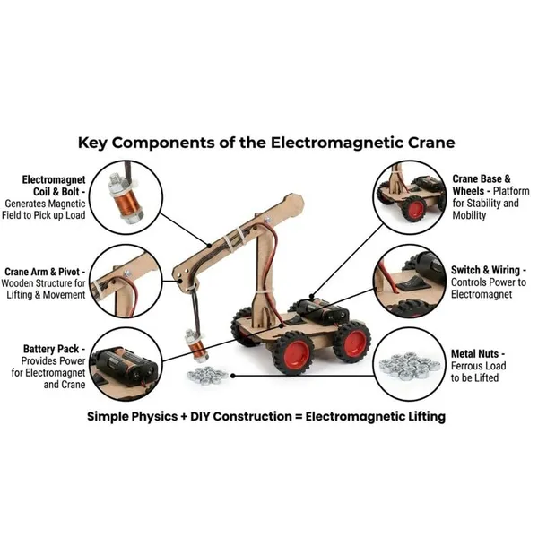 School_Students_Electromagnetic_Crane_Science_Project_Working_Model_Battery_Operated_Physics_Experiment_STEM_Educational_Learning_Kit_Based_on_Faraday’s_Law