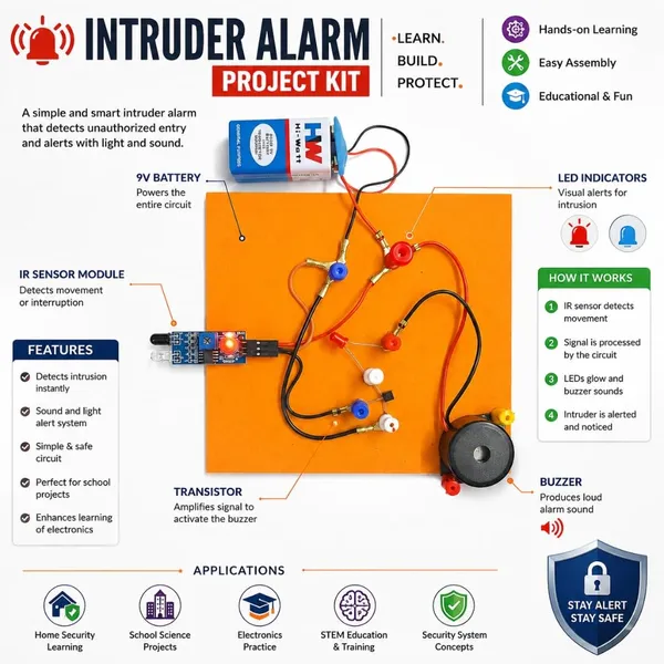 Science_IR_Sensor_Intruder_Alarm_Security_System_Working_Model_STEM_Physics_Project_Experiment_Kit_Learning_Education_Electronics_with_Buzzer_LED_for_Class_9-12_School_Kids_and_Students