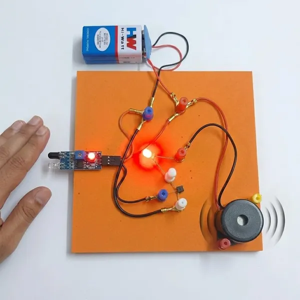 Science_IR_Sensor_Intruder_Alarm_Security_System_Working_Model_STEM_Physics_Project_Experiment_Kit_Learning_Education_Electronics_with_Buzzer_LED_for_Class_9-12_School_Kids_and_Students