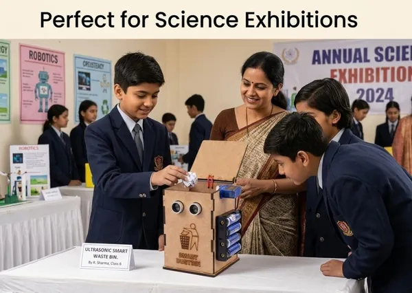 Smart_Dustbin_Working_Model_Kit_Science_Fair_Project_Using_Ultrasonic_Sensor_for_School_Exhibition_STEM_Learning_and_Educational_Experiment_Activity_for_Kids_and_Students