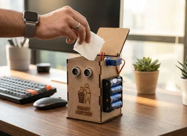 Smart_Dustbin_Working_Model_Kit_Science_Fair_Project_Using_Ultrasonic_Sensor_for_School_Exhibition_STEM_Learning_and_Educational_Experiment_Activity_for_Kids_and_Students