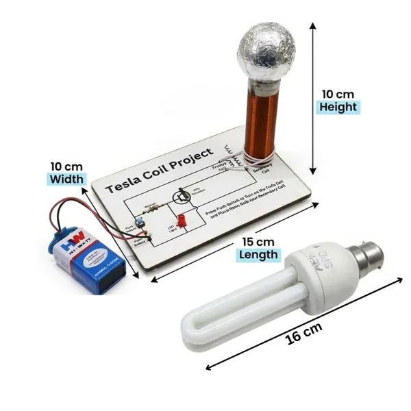 Tesla_Coil_Wireless_Power_Transmission_Science_Project_with_CFL_Bulb_Working_Model_STEM_Educational_Learning_Physics_Experiment_for_School_Exhibition_Class_9-12