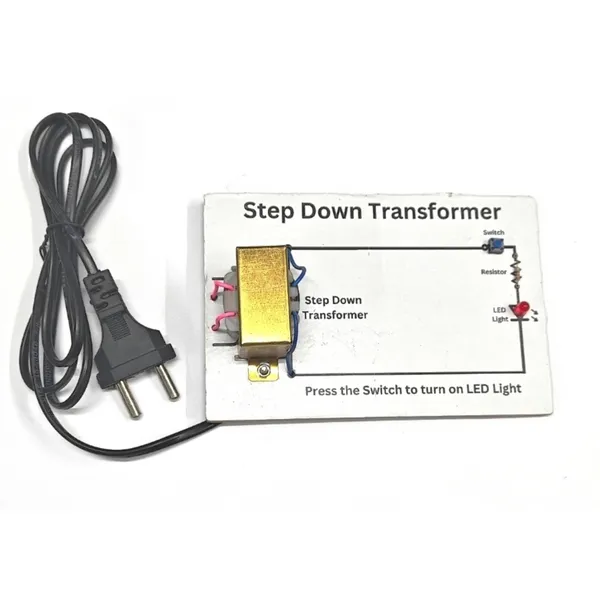 Transformer_Investigatory_Project_Class_12_Physics_Working_Model_Step_Down_for_Students