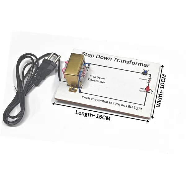 Transformer_Investigatory_Project_Class_12_Physics_Working_Model_Step_Down_for_Students