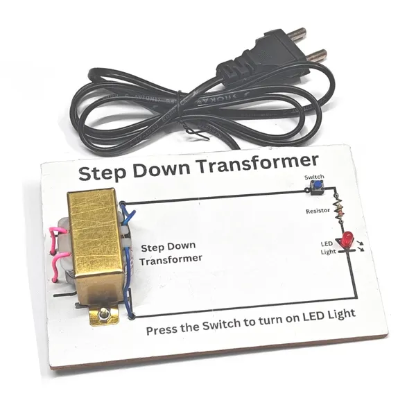 Transformer_Investigatory_Project_Class_12_Physics_Working_Model_Step_Down_for_Students