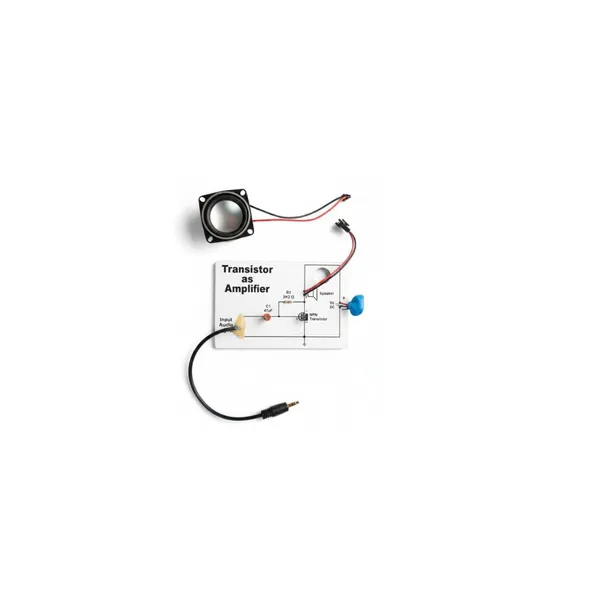 Transistor_as_Amplifier_Experiment_Working_Model_for_School_Science_Project_Electronics_Educational_STEM_Learning_Kit_for_Students_Class_12