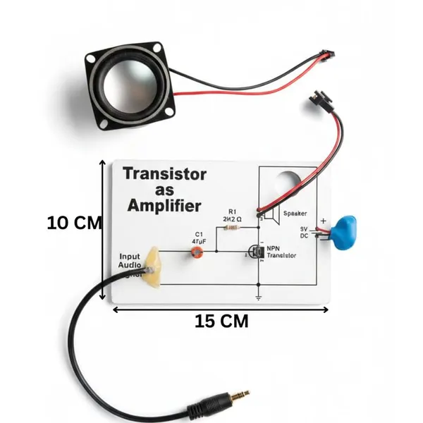 Transistor_as_Amplifier_Experiment_Working_Model_for_School_Science_Project_Electronics_Educational_STEM_Learning_Kit_for_Students_Class_12