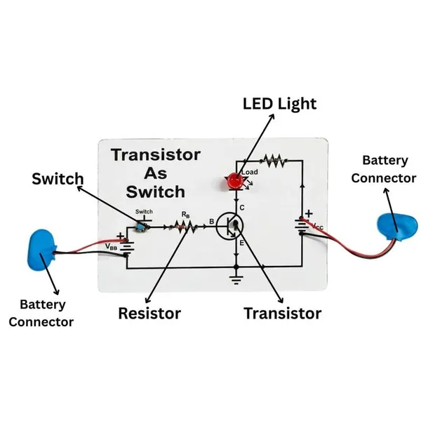 Transistor_as_Switch_Experiment_Working_Model_for_School_Science_Project_Digital_Electronics_Educational_STEM_Learning_Kit_for_Students_Class_12