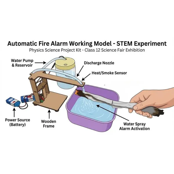 Water_Spray_Automatic_Fire_Alarm_Working_Model_Physics_Science_Project_Kit_Flame_Detection_Alarm_System_STEM_Experiment_for_School_Kids_Students_Science_Fair_Exhibition_Class_12