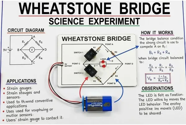Wheatstone_Bridge_Working_Model_for_Class_12_Physics_Science_Project_STEM_Learning_Kit,_Practical_Electronics_Experiment