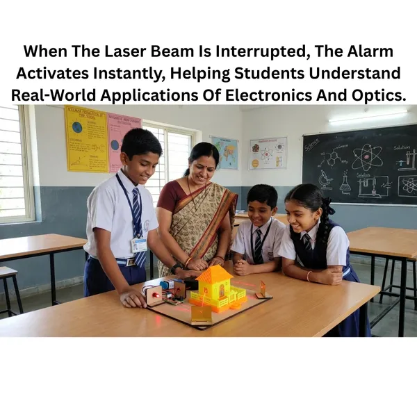 Working_Model_Science_Project_Laser_Security_Alarm_System_Experiment_Ideas_for_School_Kids_and_Students_Class_12_School_Exhibition_STEM_Learning_Kit