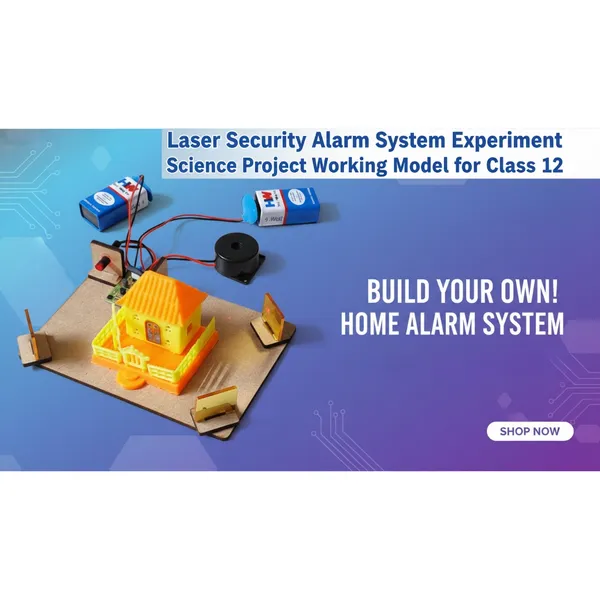 Working_Model_Science_Project_Laser_Security_Alarm_System_Experiment_Ideas_for_School_Kids_and_Students_Class_12_School_Exhibition_STEM_Learning_Kit
