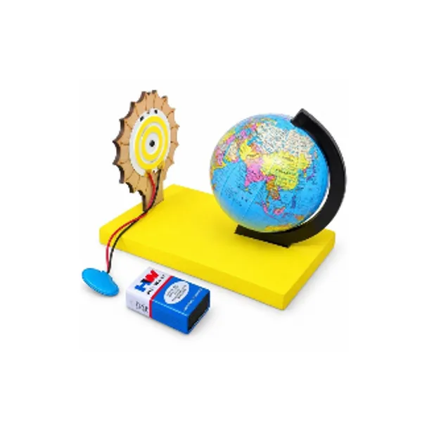 DIY_Day_and_Night_Earth_Rotation_Working_Model_for_School_Science_Project_Educational_STEM_Learning_Geography_and_Astronomy_Project_for_Class_6,7_Students