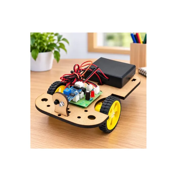 DIY_Back_Off_Buddy_Robot_Runs_Away_from_Hand_IR_Sensor_Based_Smart_Robotic_Car_STEM_Science_Project_Experiment_Working_Model_Robotics_Learning_Educational_Toy_Kit_for_School_Kid_and_Student