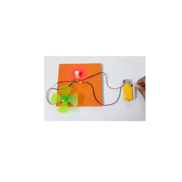DIY_DC_Electric_Generator_Physics_Experiment_Kit,_Hand_Crank_Electricity_Generation_Working_Model,_STEM_Educational_Science_Activity_for_School_Students