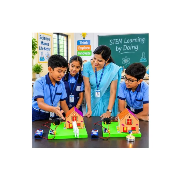 2_in_1_DIY_Fire_and_Intruder_Alarm_Paper_House_Working_Model,_Physics_Science_Project_Kit_for_School_Kids_and_Students,_STEM_Experiment_for_Class_12_Science_Exhibition