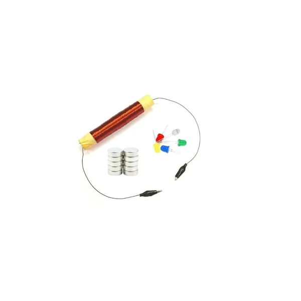 Electromagnetic_Induction_Project_Working_Model_School_Science_Project_with_Magnets_and_LEDs_for_Class_12