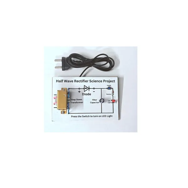 Half_Wave_Rectifier_Investigatory_Science_Project_Working_Model_Experiment_Kit_for_Class_12_Students_with_Filter_Capacitor_and_Diode.