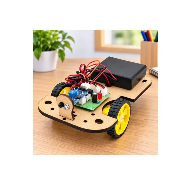 DIY_Hand_Follower_Buddy_Robot_IR_Sensor_Based_Smart_Robotic_Car_Science_Project_Experiment_Working_Model_STEM_Learning_and_Educational_Toy_Kit_for_School_Kids_and_Students