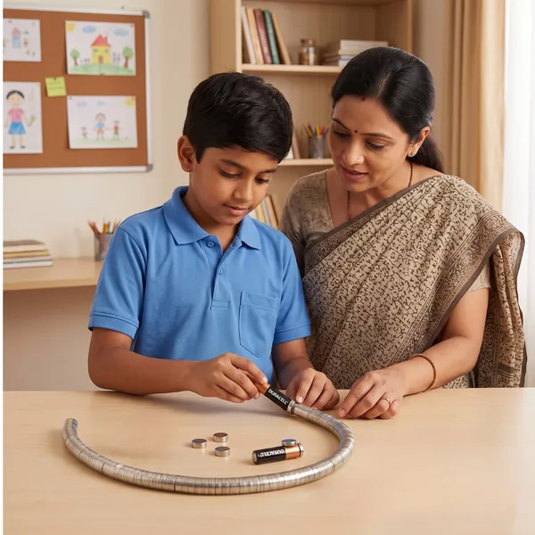 6_inch_Electromagnetic_Magnet_Train_Project_Kit_School_Science_Project_Working_Model_for_Class_12_Students.6_Inch_Long