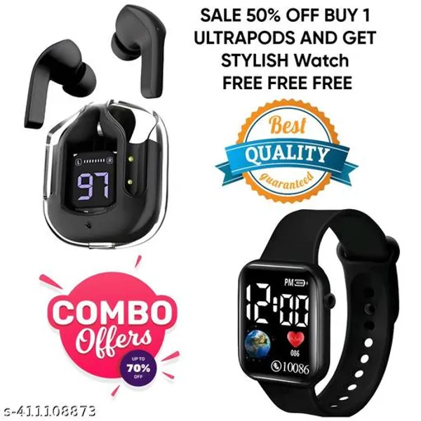 Stylish_Black_Ultrapod_Tws_Bluetooth_Wireless_Bluetooth_Headphones_Earbuds_With_Best_Quality_Purthvi_Led_Watch_Wireless_Bluetooth_Headphones_Earphones_Touch_Sensor_V5_1_With_Hd_Mic_And_Active_Noisz_Cancellation_Supported_All_Android_Ios_Devices_Bluetooth_Headset_Ultrapod_Watch_True_Wireless