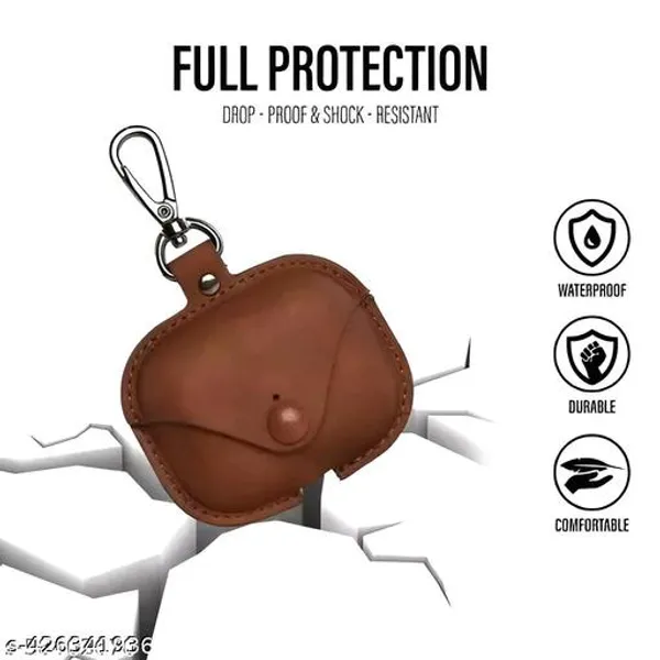 Trending_True_Wireless_Bluetooth_Headphones_Earbuds_With_Tws_With_Stylish_Brown_Leather_Covered_Case_Wireless_Bluetooth_Headphones_Earphones_Touch_Sensor_V5_1_With_Hd_Mic_Active_Noisz_Cancellation_Supported_All_Android_Ios_Devices_Bluetooth_Headset_White_Bt_Brown_Leather_Cover