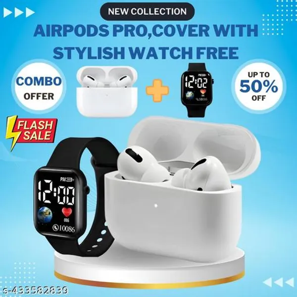 Trending_Tws_Bluetooth_Wireless_Bluetooth_Headphones_Earbuds_With_Best_Quality_Unique_Purthvi_Led_Watch_Wireless_Bluetooth_Headphones_Earphones_Touch_Sensor_V5_1_With_Hd_Mic_And_Active_Noisz_Cancellation_Supported_All_Android_Ios_Devices_Bluetooth_Headset_White_Bt_Watch_True_Wireless
