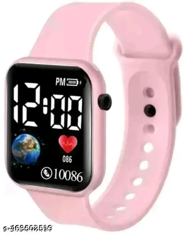 Trrending_Tws_Bluetooth_Wireless_Bluetooth_Headphones_Earbuds_With_Best_Quality_Pink_Purthvi_Led_Watch_Wireless_Bluetooth_Headphones_Earphones_Touch_Sensor_V5_1_With_Hd_Mic_And_Active_Noisz_Cancellation_Supported_All_Android_Ios_Devices_Bluetooth_Headset_White_Bt_Watch_True_Wireless