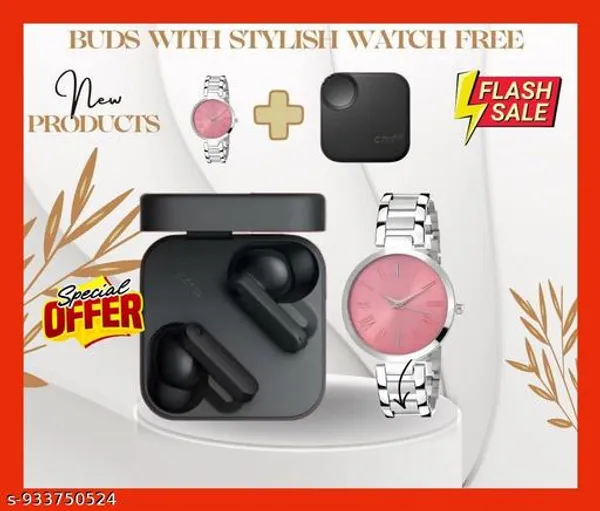 A_True_Wireless_Bluetooth_Earphones_With_Watch_Free_10_Hours_Of_Playtime_Compatible_For_All_Smartphones_Hybrid_Anc_Ultra_Bass_Technology_Bluetooth_Headphones_Bluetooth_Headphones_Earphones_Bluetooth_Earbuds_With_Deep_Bass_Clear_Sound_Long_Battery_Life_Black_Tws_Earbuds_Combo
